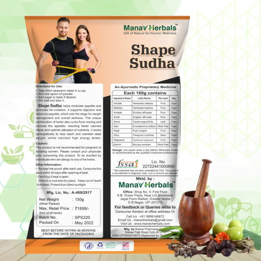 Shape Sudha: Best Body Shape Naturally | weight balance