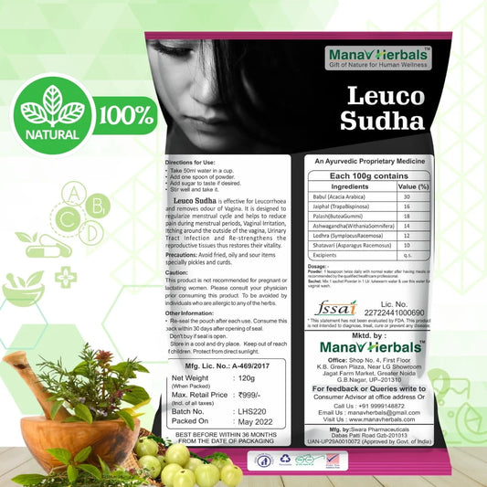 Leuco Sudha: Solution for Leucorrhoea Relief & Menstrual Harmony