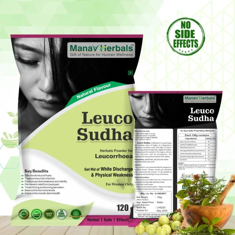 Leuco Sudha: Solution for Leucorrhoea Relief & Menstrual Harmony
