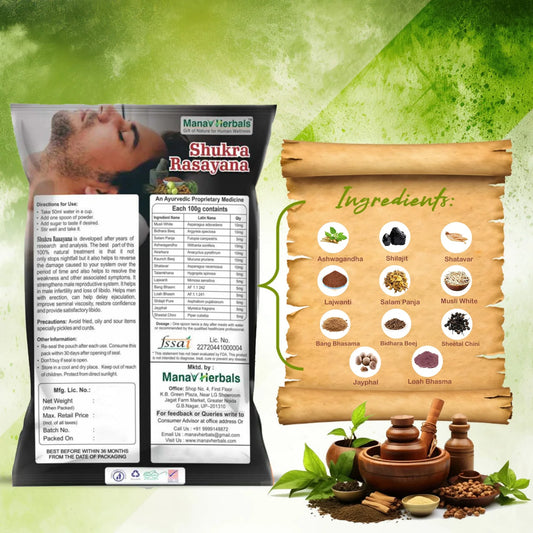 Shukra Rasayana -Wet Dreams capsule, Night fall capsule for men