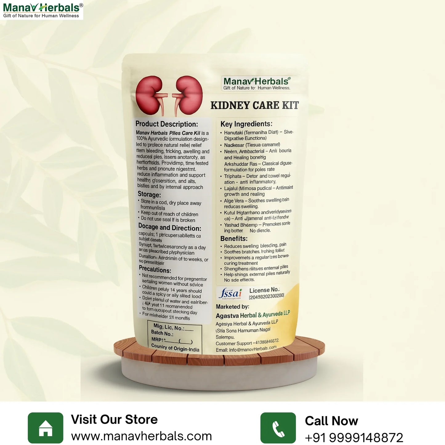 Kidney Care – Natural Detox & Protection Manav Herbals